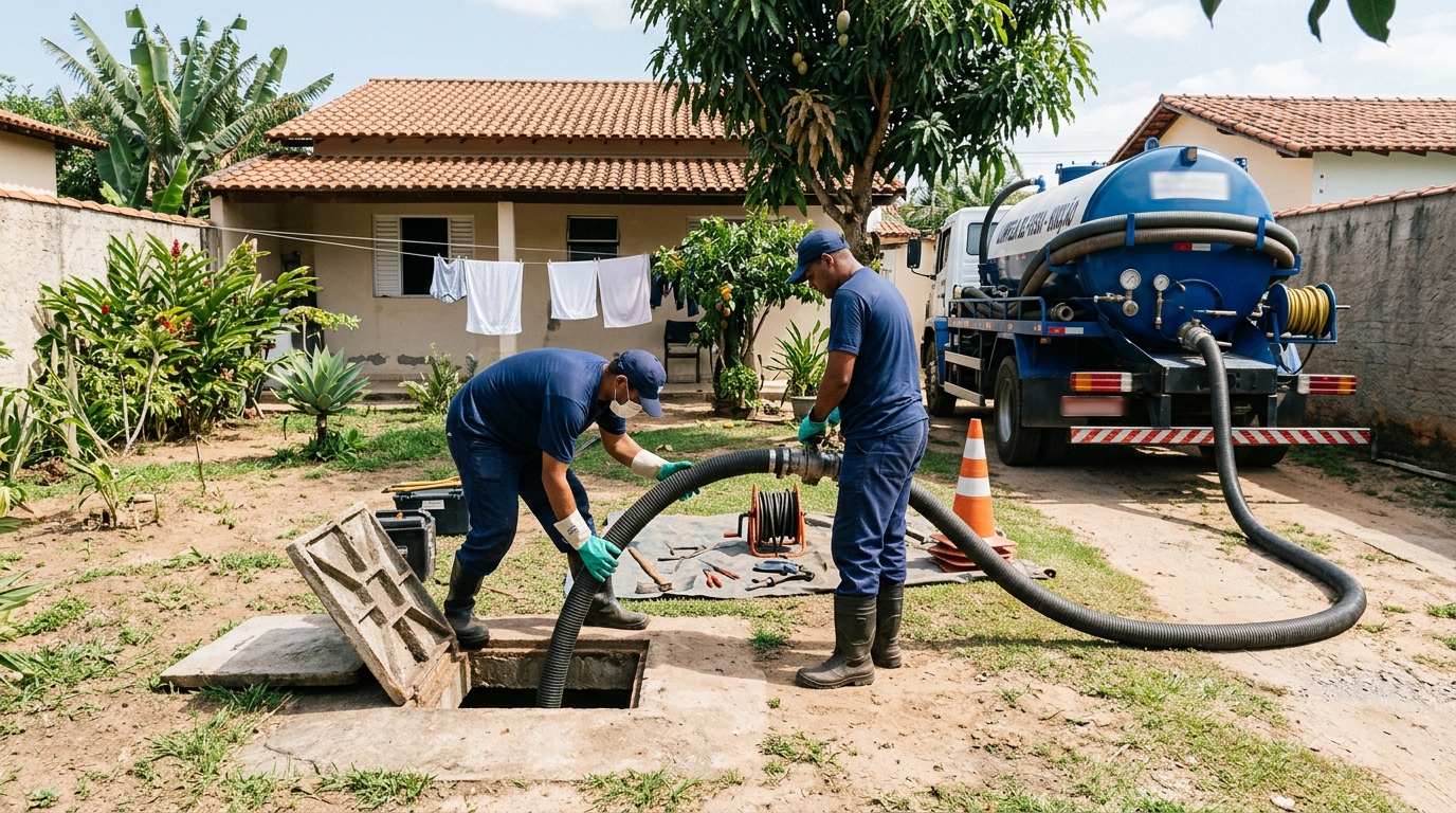 Manutenção de Fossa em Campos dos Goytacazes‑RJ